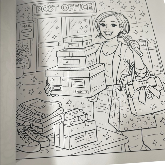 Live , List and Sell Adult and Teen Coloring Book for Resellers - Picture 11 of 12